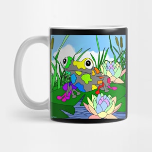 The little rainbow frog Mug